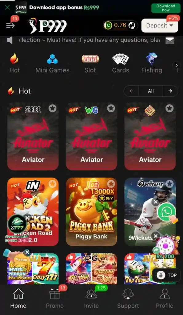 P999 Game