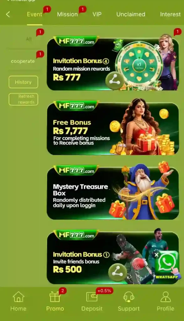 MF777 Game
